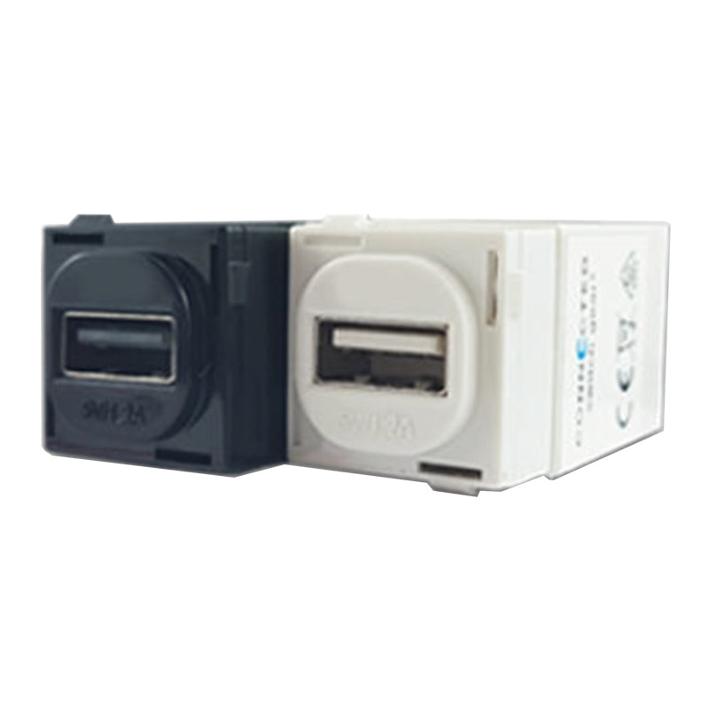 Single USB Charger - Black