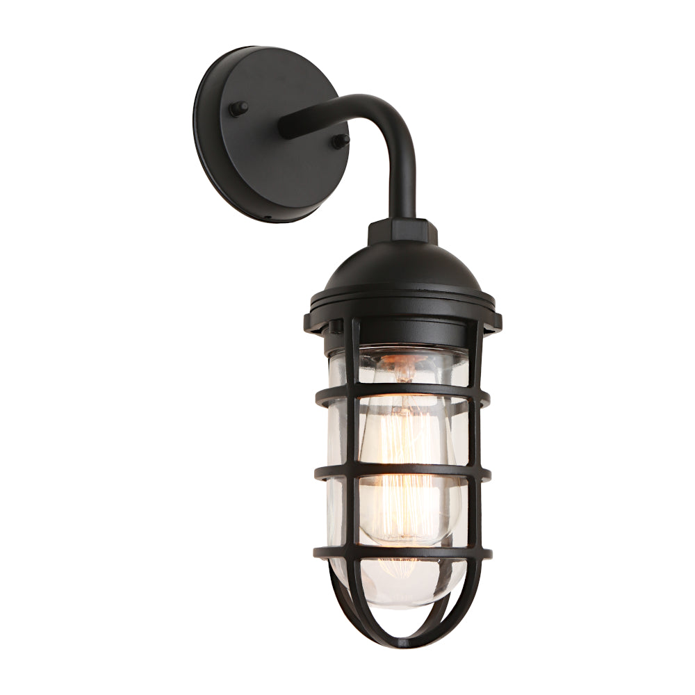NEWPORT 1LT EXTERIOR WALL BLACK
