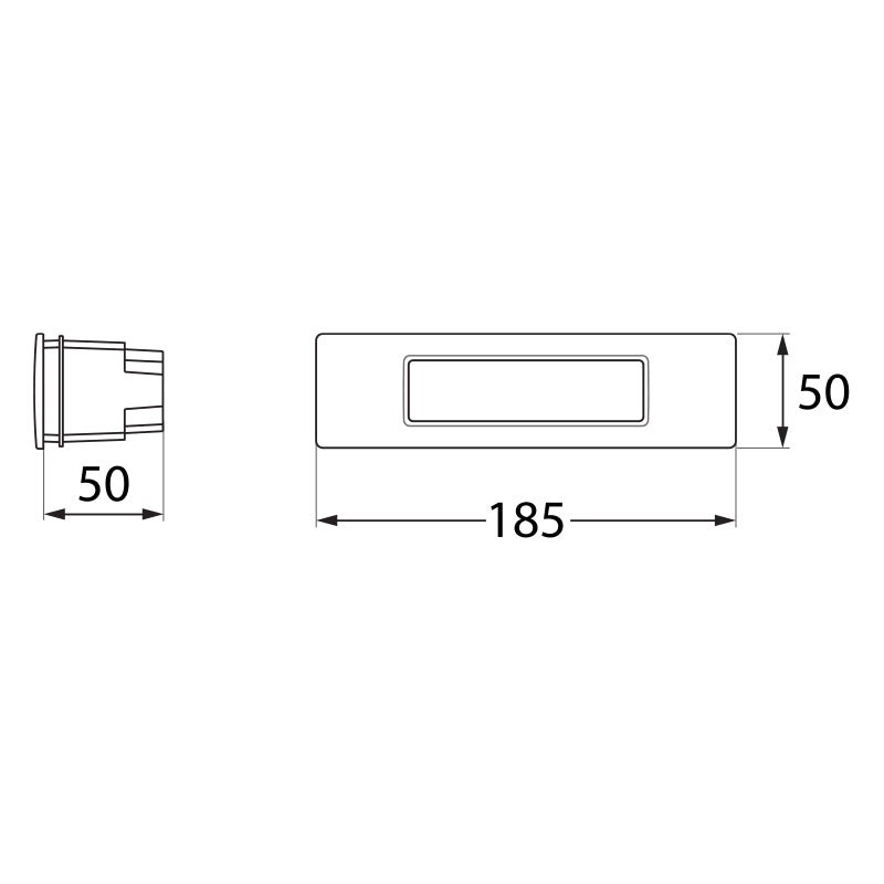 Nina 7.5W Recessed LED Lamp (Grey)