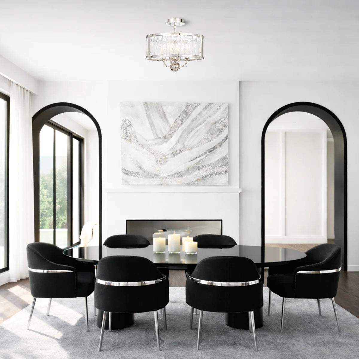 NOREL 4 LIGHT PENDANT