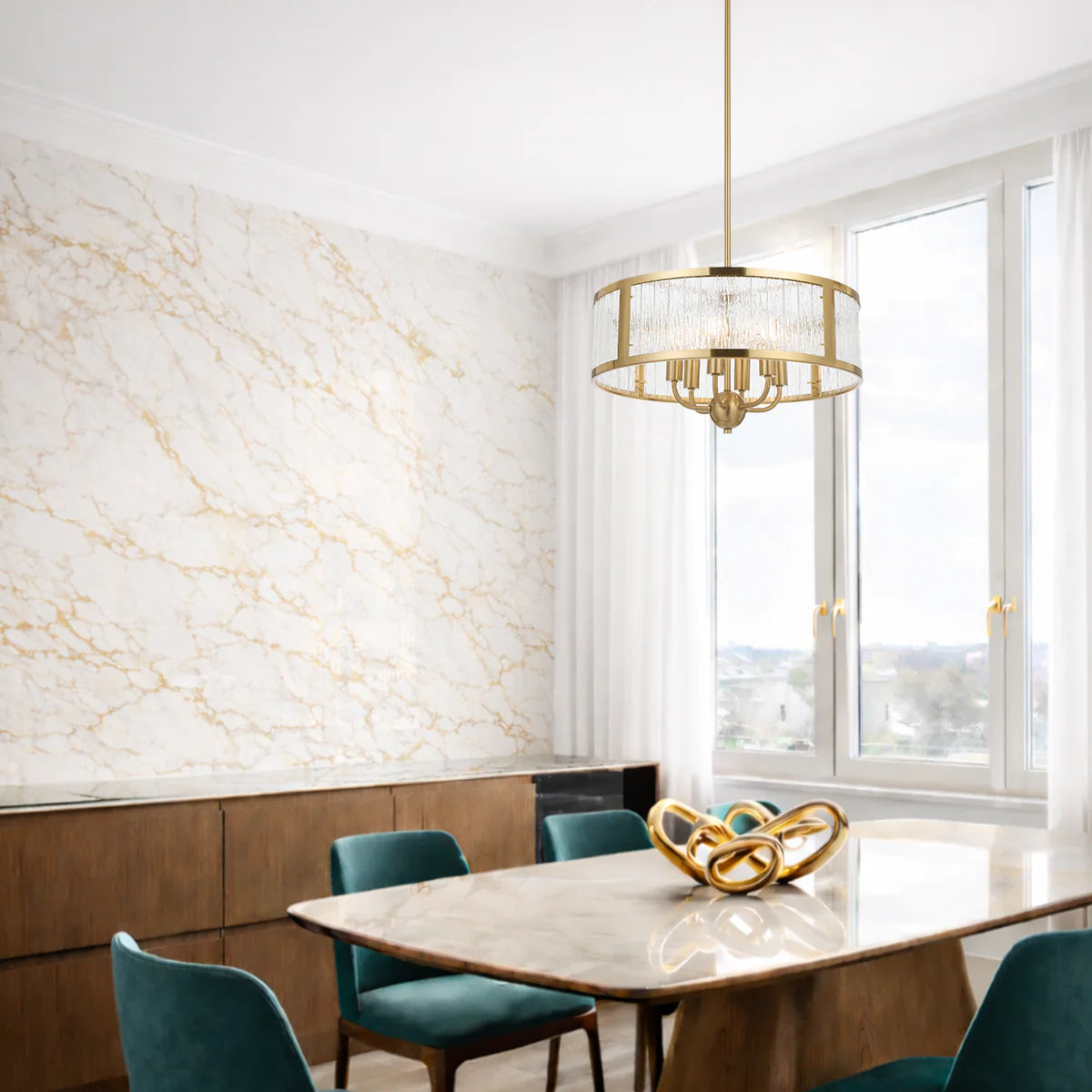 NOREL 6 LIGHT PENDANT