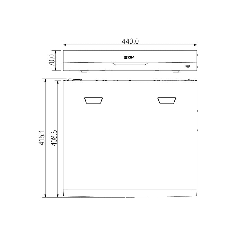 Professional AI Series 32CH PoE NVR with 4 x HDD Bays