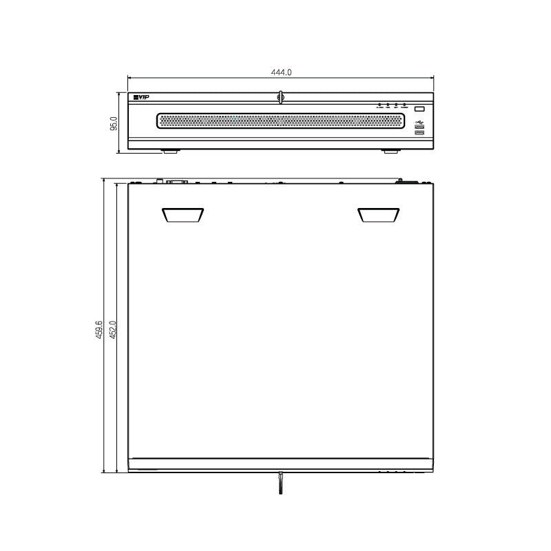 Ultimate AI Series 128CH NVR with 8 x HDD Bays