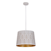 PENSHADE: Interior Slanted with Fleur Pattern Laser Cut Pendant Lights