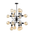 HEXADE: Interior Modern Abstract Pendant Light - 16 Lamps