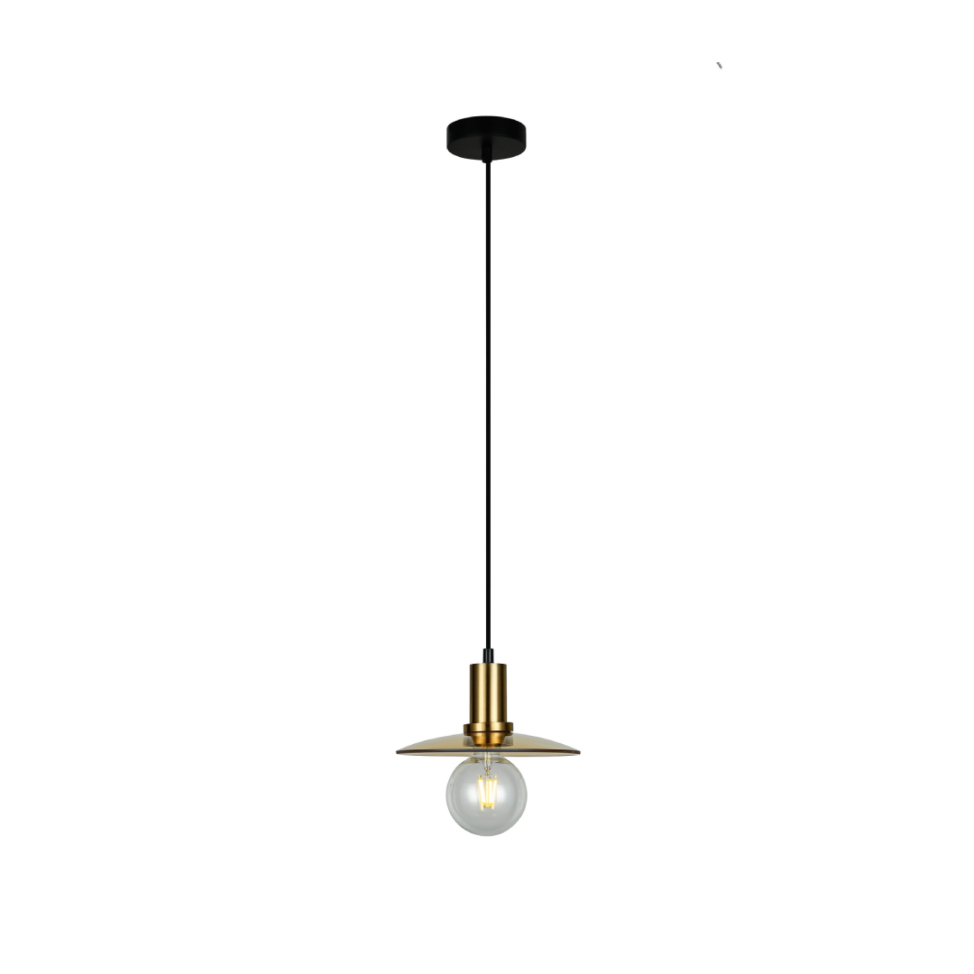 CHAPEAU: Interior Glass Coolie Small Pendant Lights