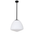 CIOTOLA: Interior Tipped Large Dome Frosted Glass Pendant Lights