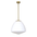 CIOTOLA: Interior Tipped Large Dome Frosted Glass Pendant Lights