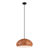 LIGNA: Retro Dome Replica Wood Pendant Lights