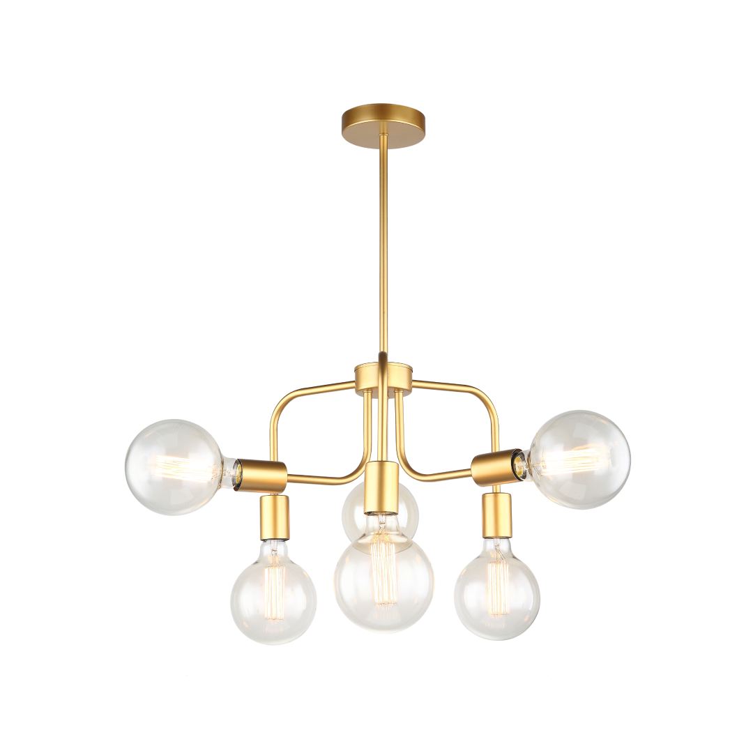 HEXA: Interior Modern Abstract Pendant Lights - 6 Lamps