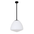 CIOTOLA: Interior Tipped Medium Dome Frosted Glass Pendant Lights