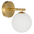 FELTON 1 LIGHT WALL LIGHT ANTIQUE GOLD