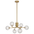 FELTON 6 LIGHT PENDANT ANTIQUE GOLD