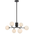 FELTON 6 LIGHT PENDANT BLACK