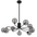FELTON 9 LIGHT PENDANT BLACK