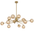 FELTON 12 LIGHT PENDANT ANTIQUE GOLD