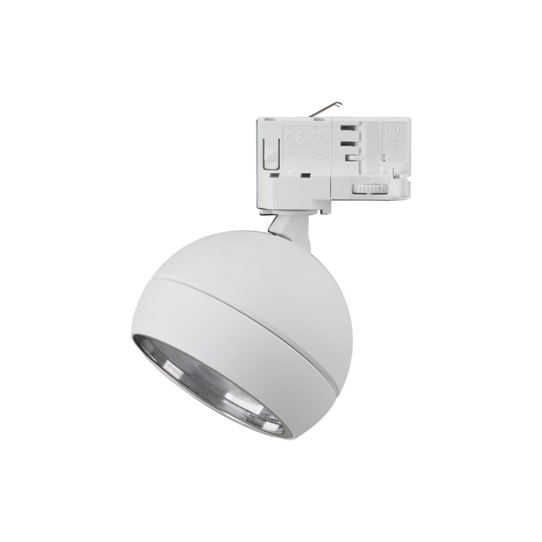 MOON 6/9W 240V TRIO TRACK LIGHT HEAD FLOOD