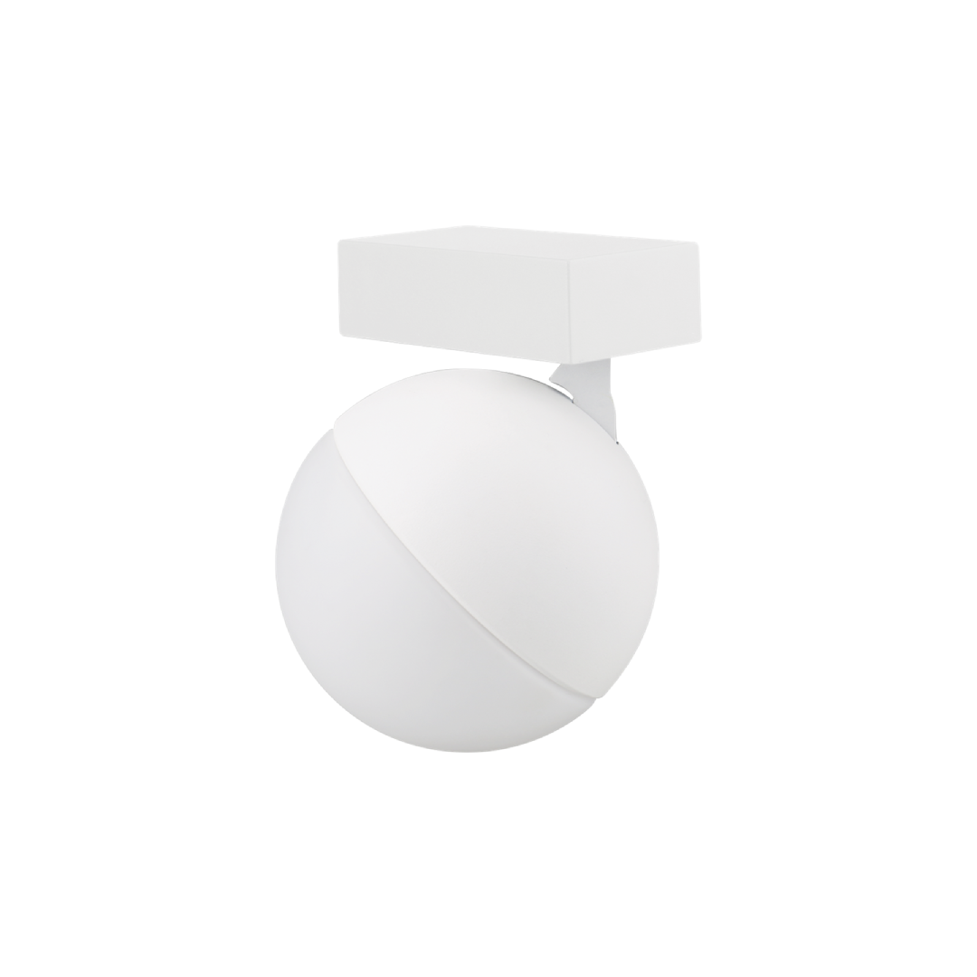 MOON 6/9W 240V TRIO WALL LIGHT OPAL