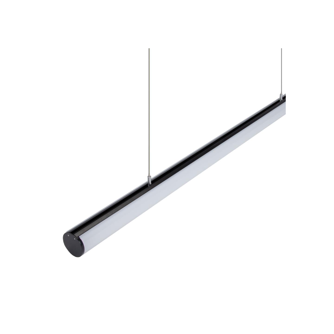 PIPE-60 Linear Pendant IP20 31W 240V 1.7M - Black