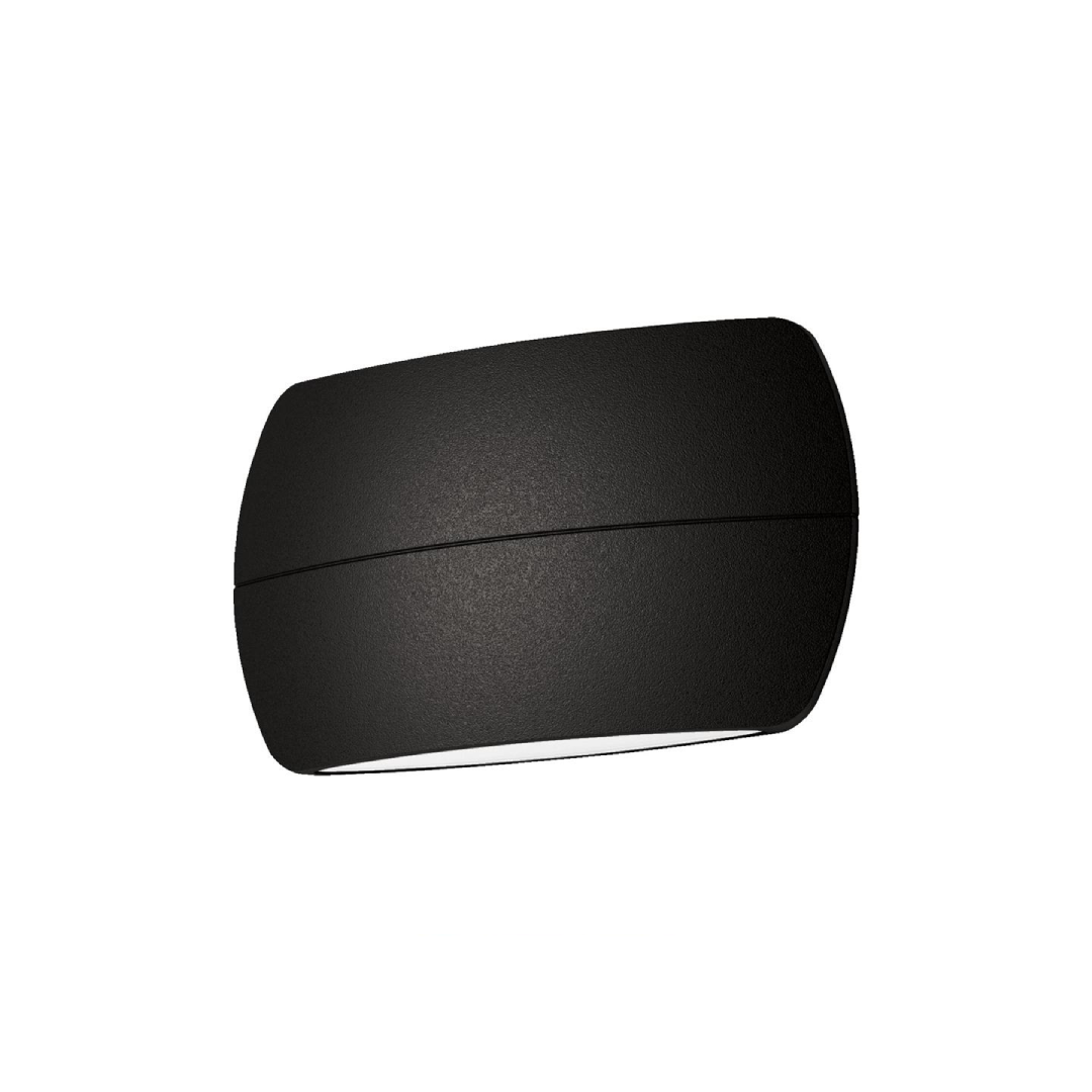 BELL-13 240V 13W Two Way LED Wall Light - Textured Black
