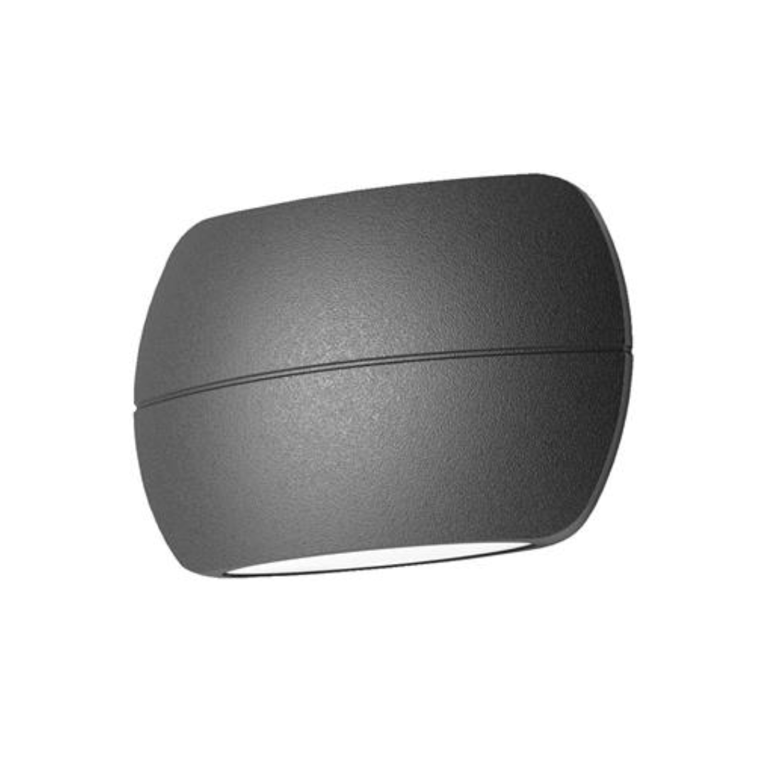 BELL-8 240V 8W Two Way LED Wall Light - Dark Grey