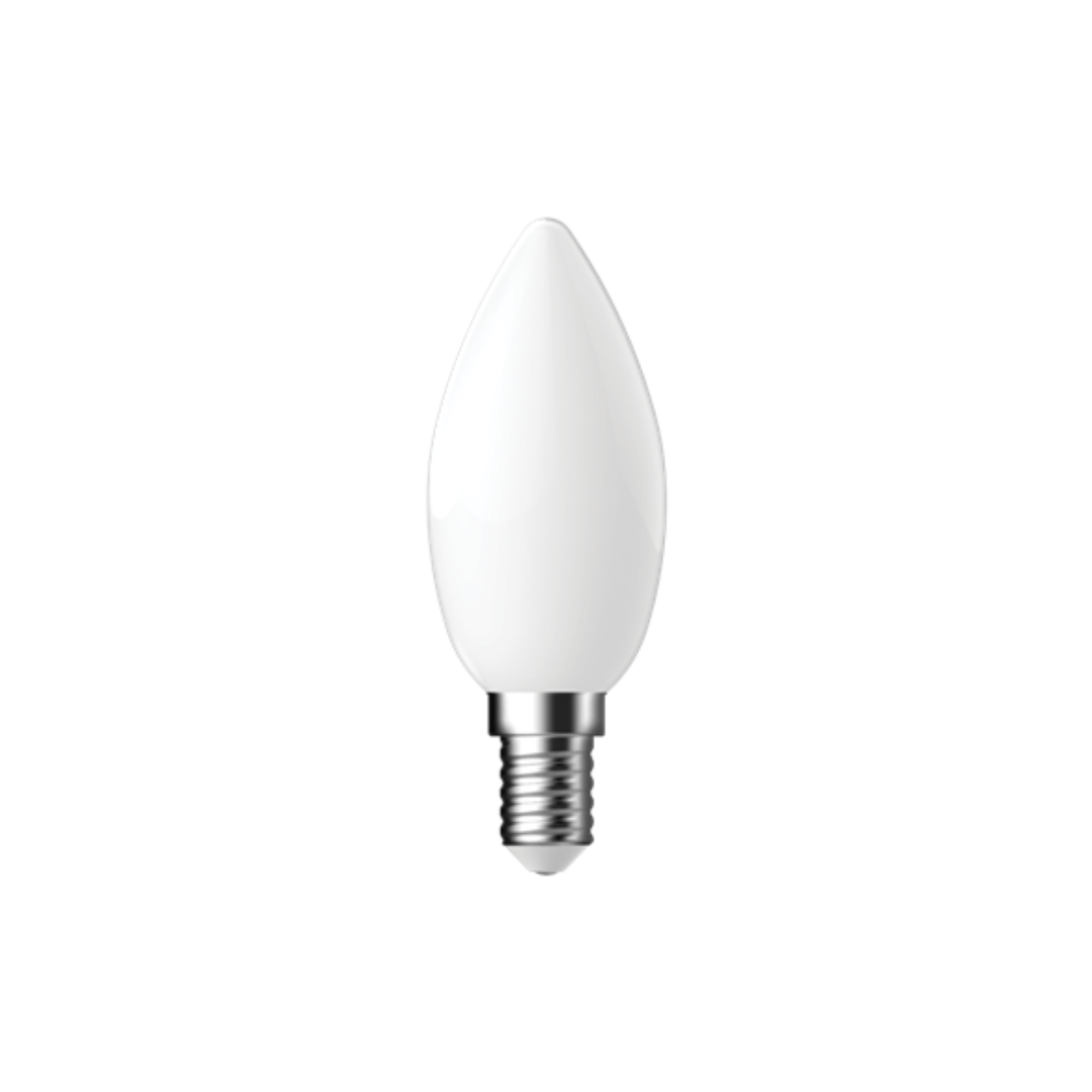 CANDLE 4.2W DIMMABLE LED FILAMENT LAMP FROST 240V - E14