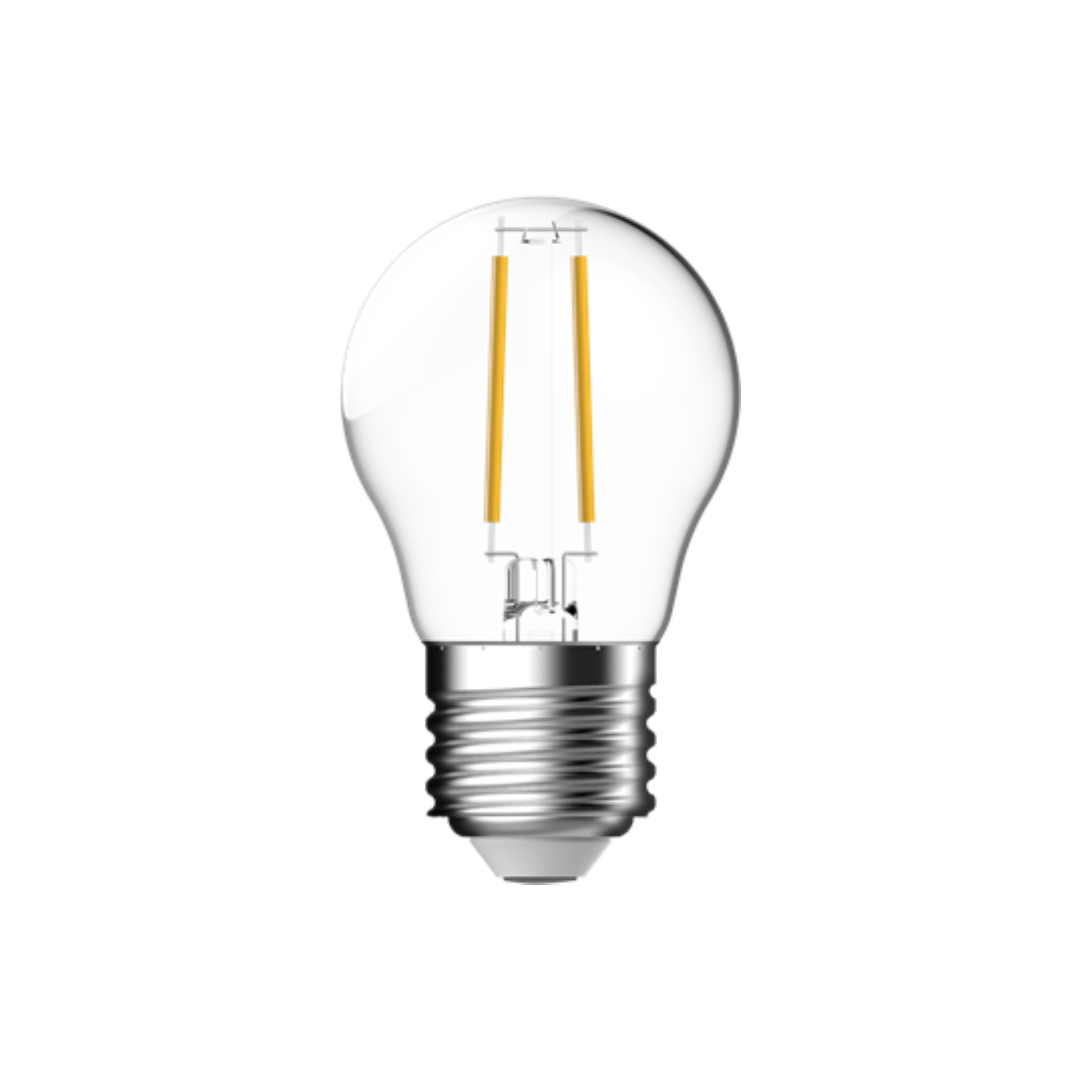 LED FILAMENT G45 CLR 4.2W FANCY ROUND DIM / E27