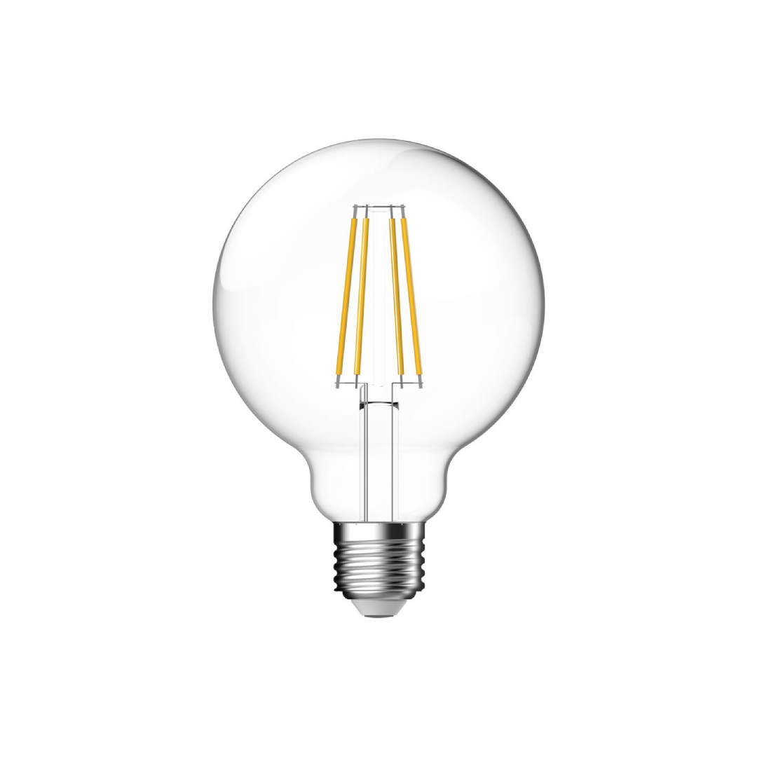 G95 7.2W DIMMABLE LED FILAMENT LAMP CLEAR 240V - E27