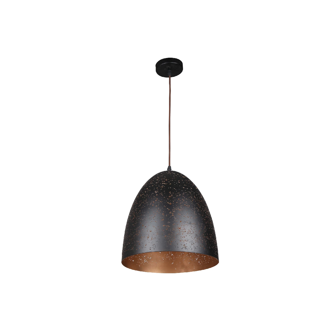 CELESTE: Bohemian Rustic Ellipse Shape Pendant Light