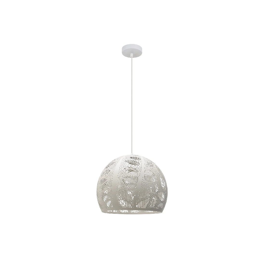 BOTANICA: Bohemian Embossed Dome Shape Pendant Lights
