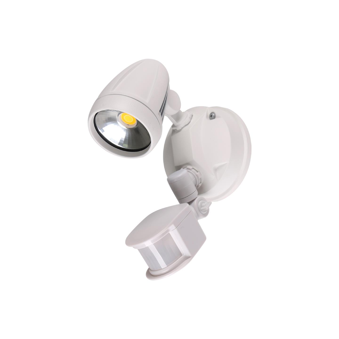 MURO-PRO-15S Single Head 15W LED Spotlight with Sensor - TRIO Tricolour