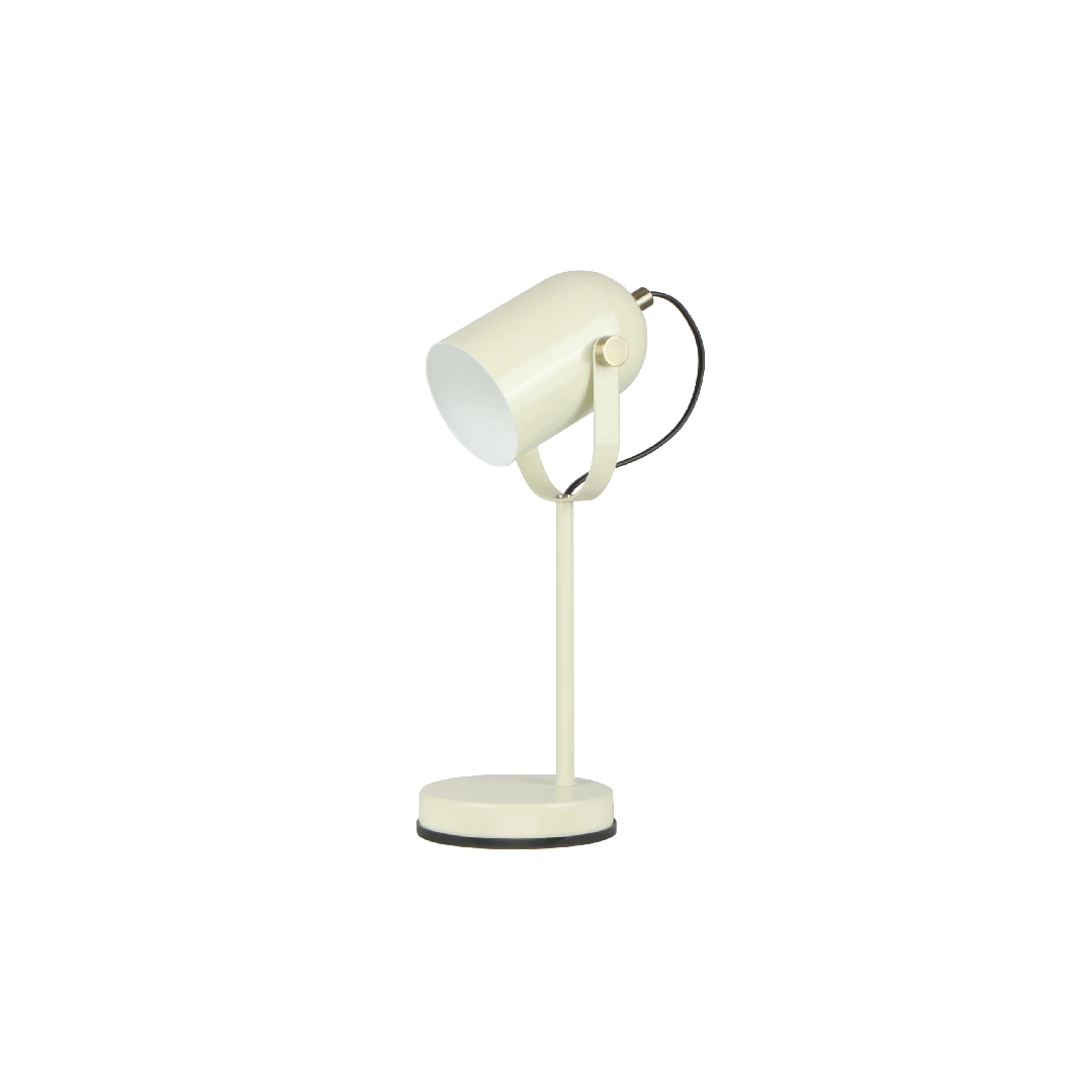 TAZZA: Ellipse Shade with Antique Brass Highlight Table Lamps