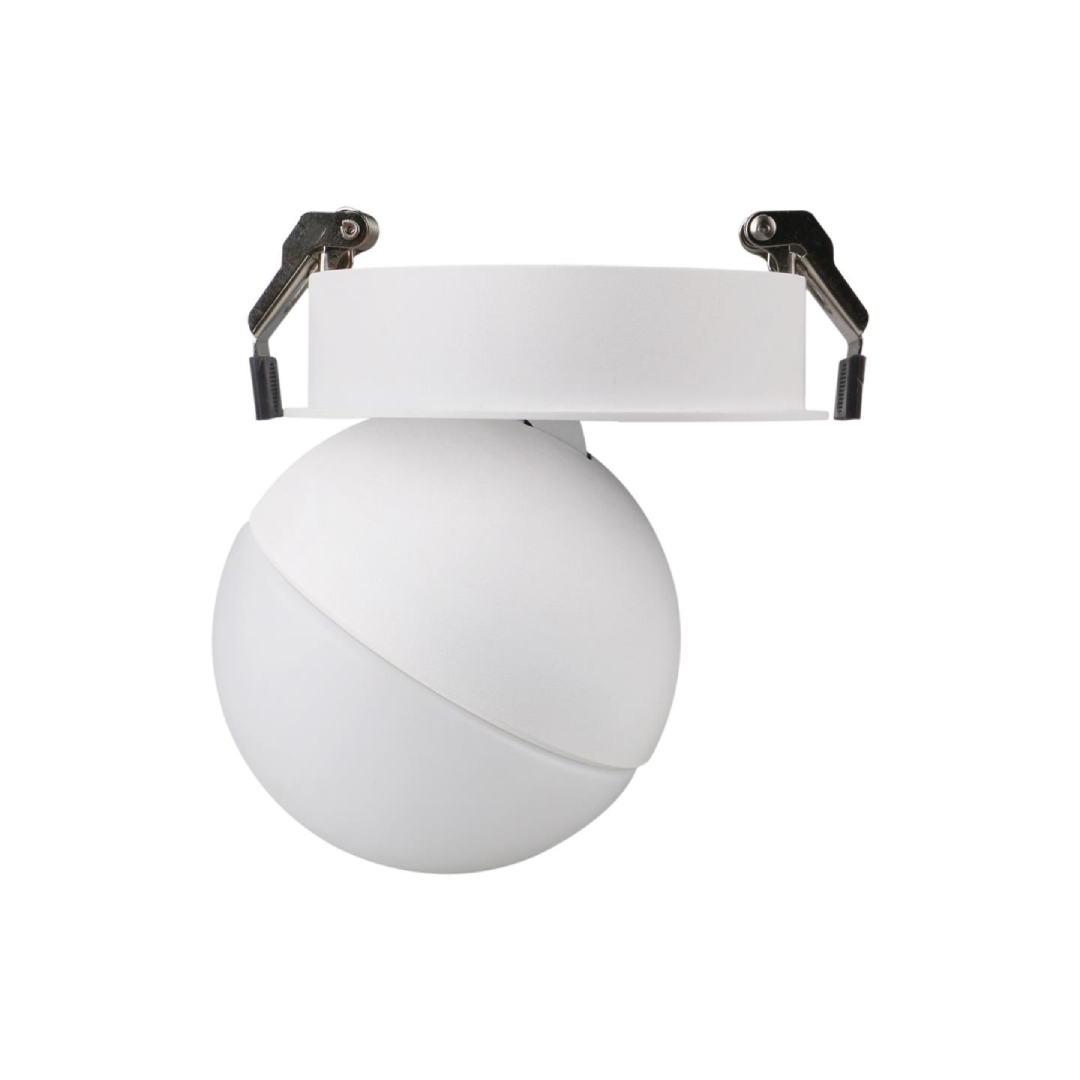 MOON 6/9W 240V TRIO RECESSED CEILING LIGHT OPAL