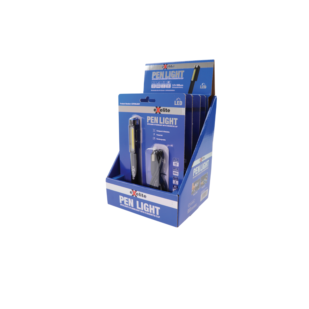 PEN LIGHT: Spotlight & Floodlight with A Magnetic Clip