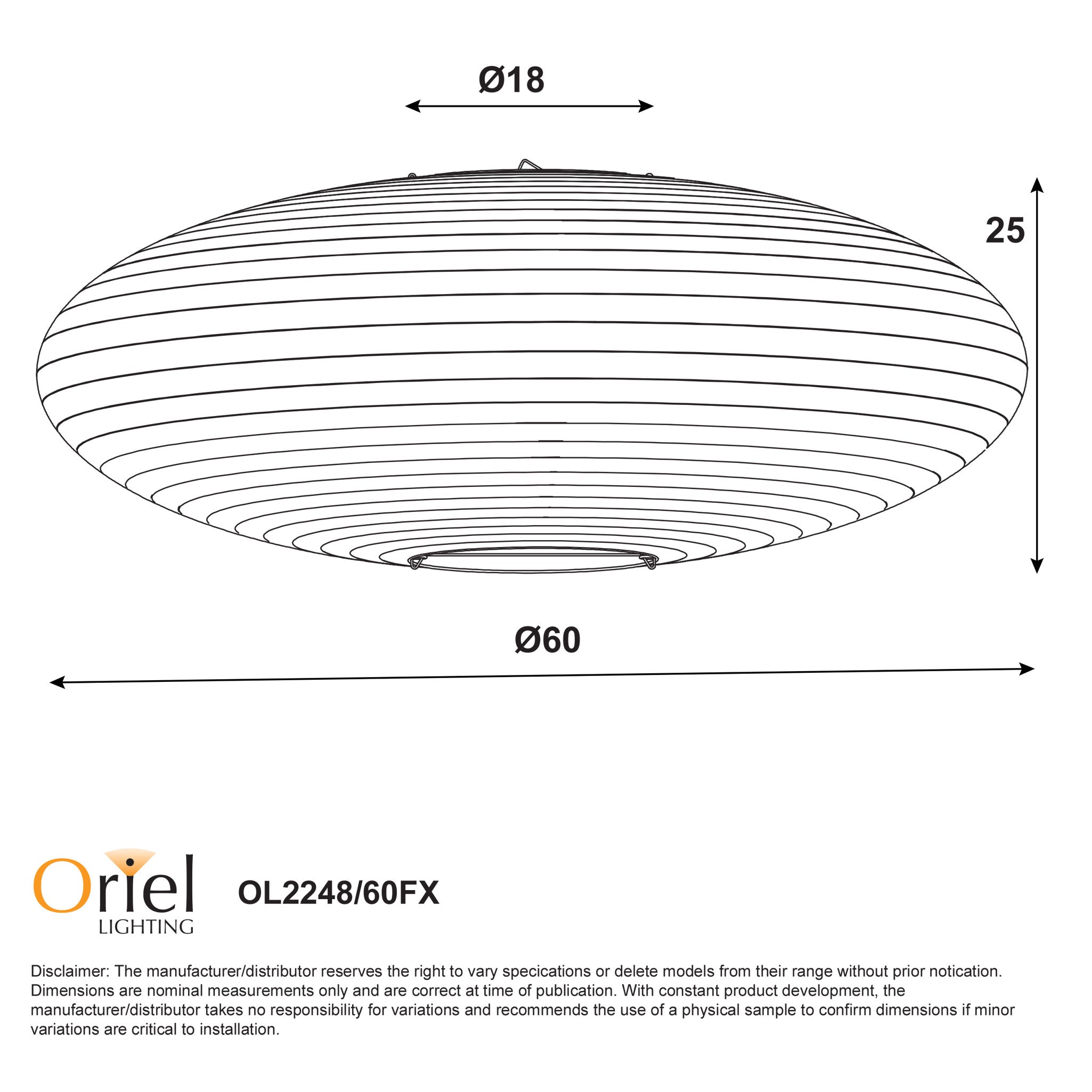 KANTO.60 OVAL SHADE