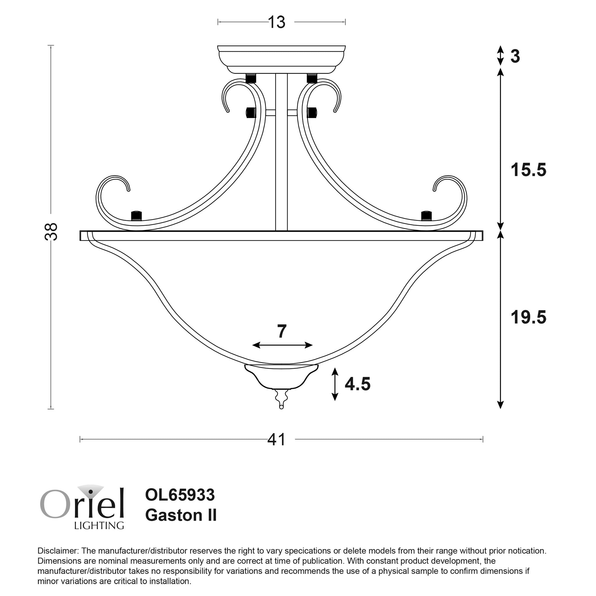 GASTON II SEMIFLUSH