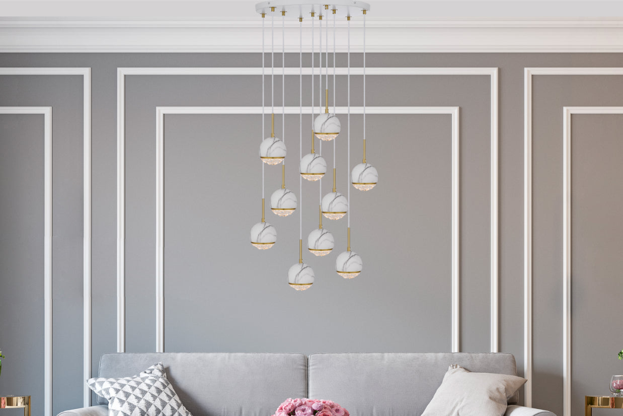 ONETA 10 LIGHTS PENDANT