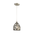 ORDITO: Abstract Chrome With Glass Ellipse Pendant Lights