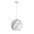 ORIGAMI: Interior Small Dome Carved Iron Origami Style Pendant Lights