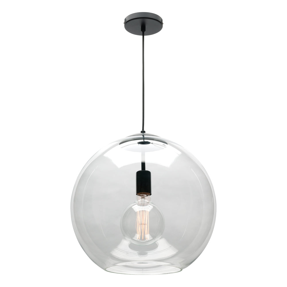 ORPHEUS 1LT LARGE PENDANT BLACK