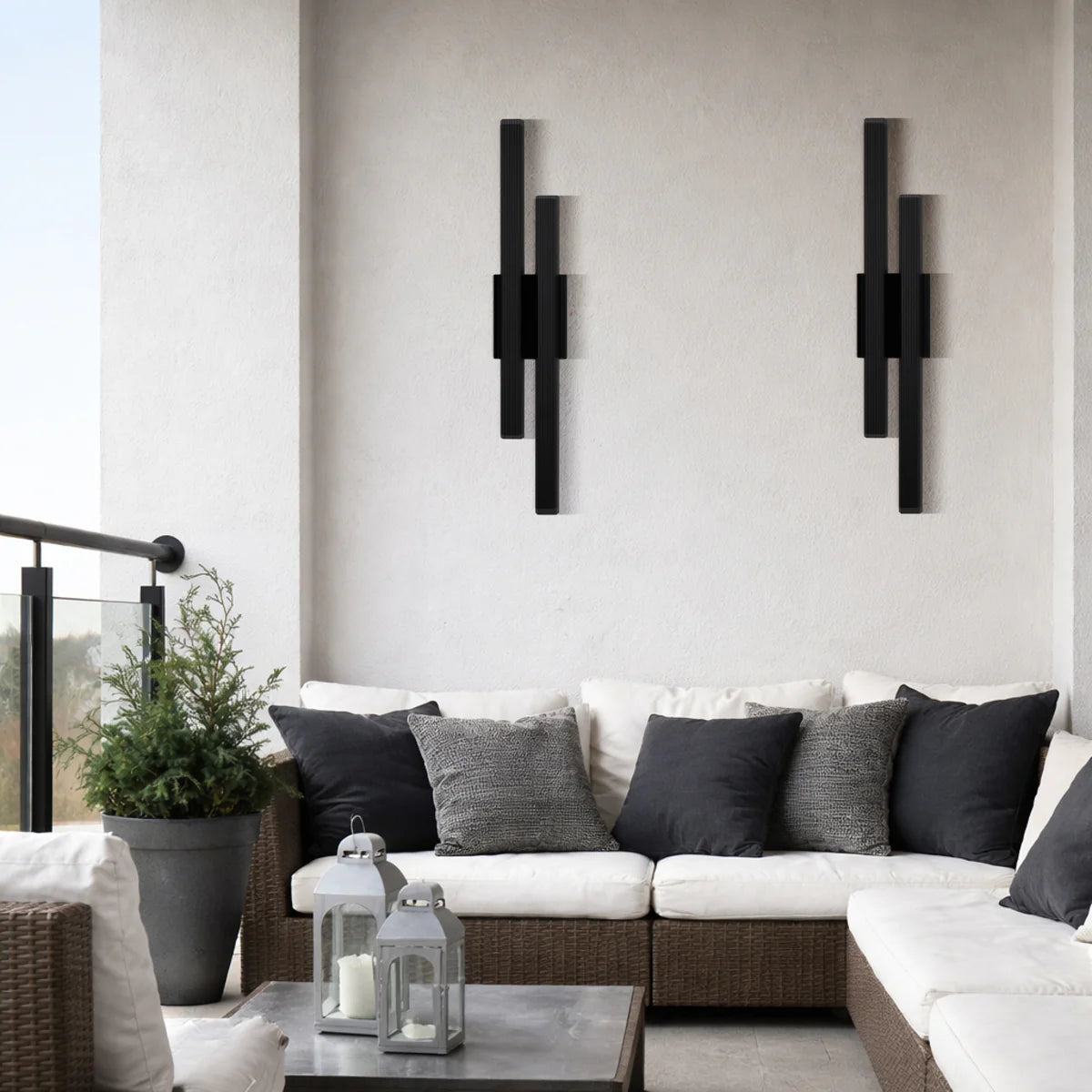 OSTEL 2 LIGHT EXTERIOR WALL LIGHT