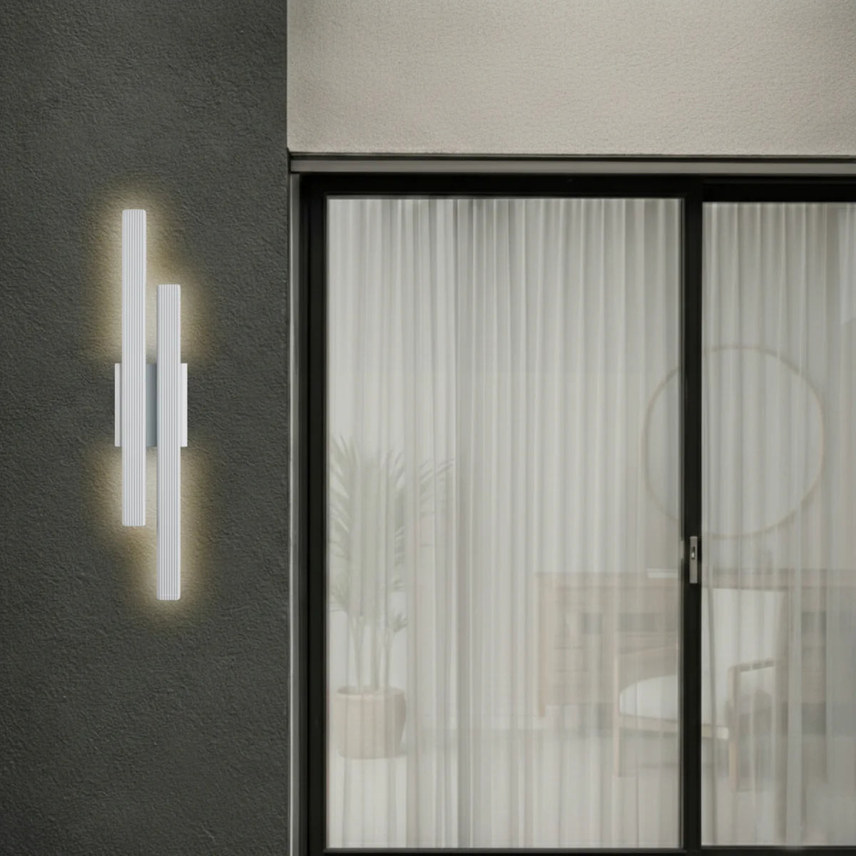 OSTEL 2 LIGHT EXTERIOR WALL LIGHT