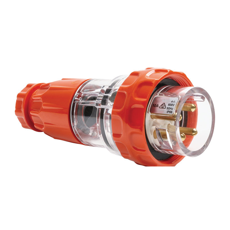 4 Pin Round Industrial Plug 32A