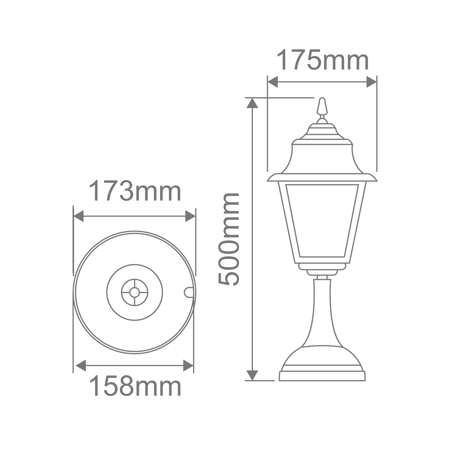 PARIS Pillar Mount