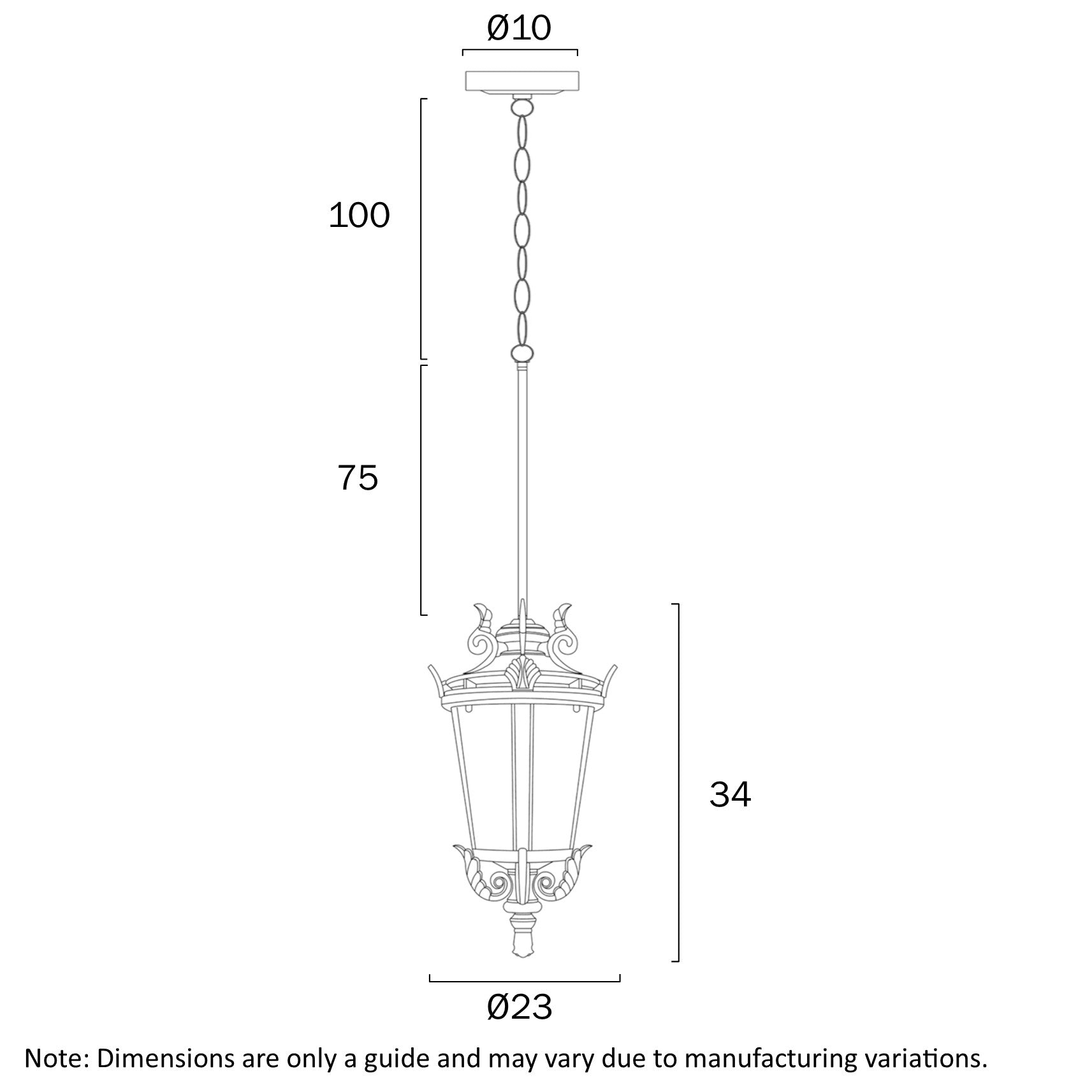 PEDRAL 23 PENDANT LIGHT