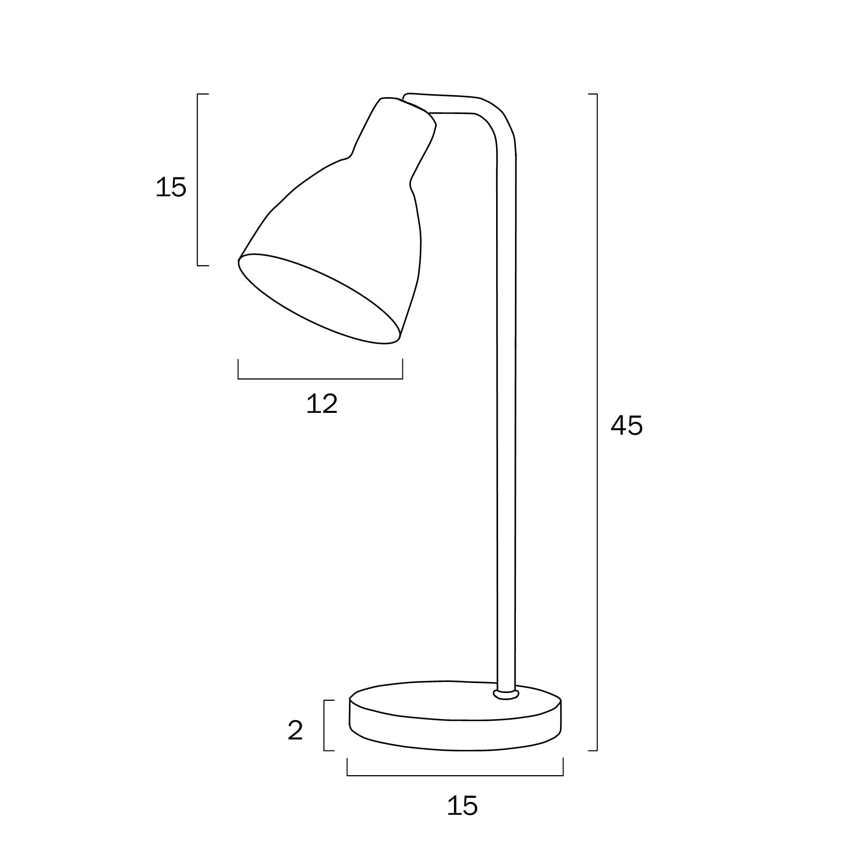 PIVOT TABLE LAMP