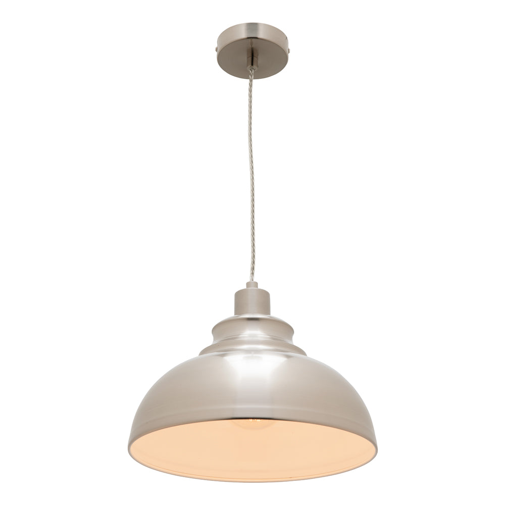 RISTO 1LT PENDANT SATIN CHROME