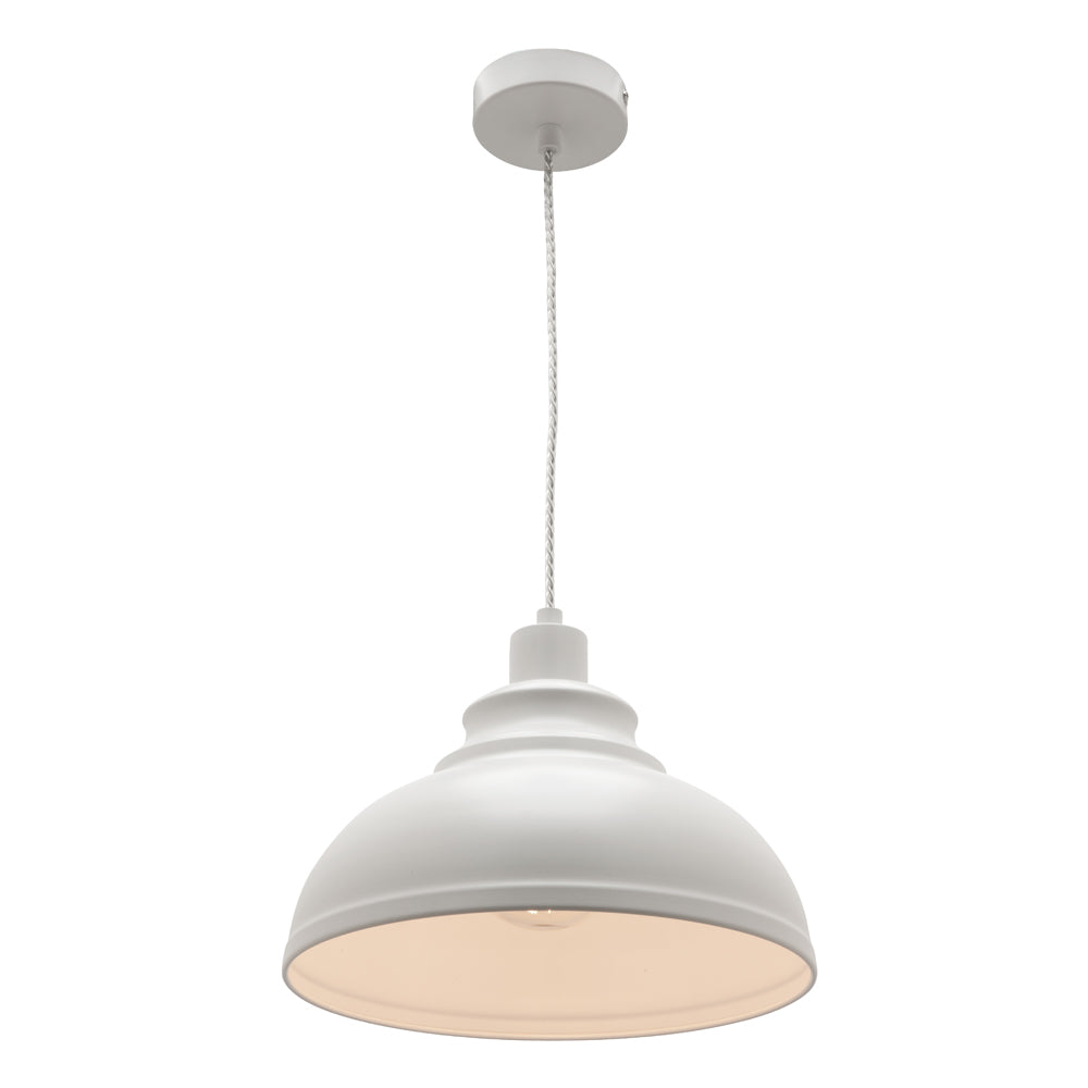 RISTO 1LT PENDANT WHITE
