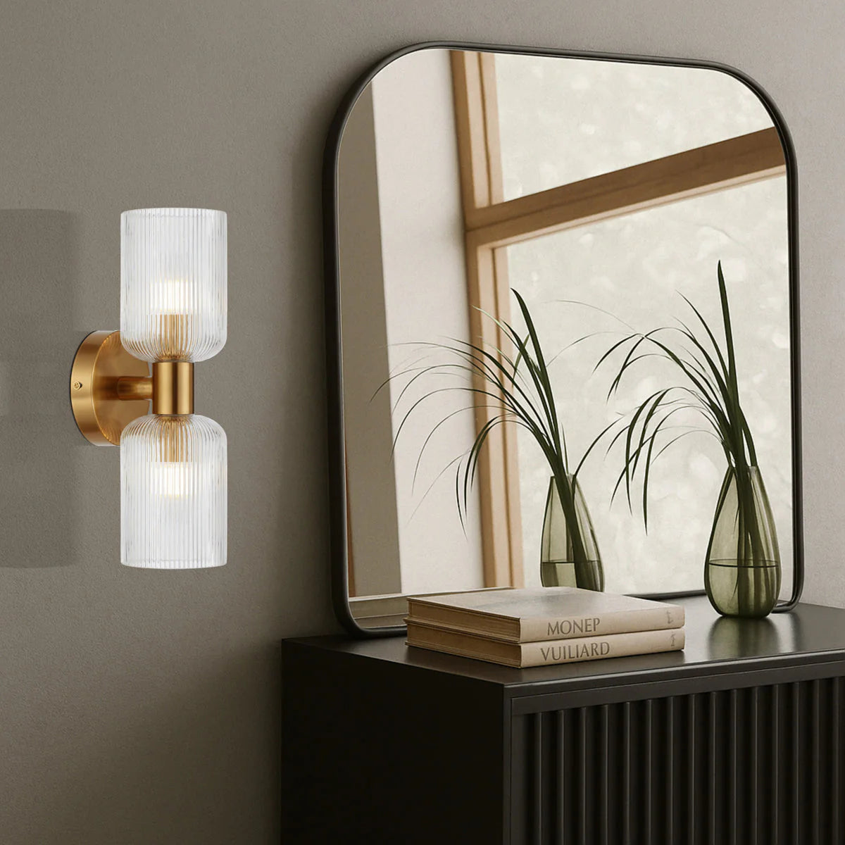 RIVEN 2 LIGHT WALL BRACKET