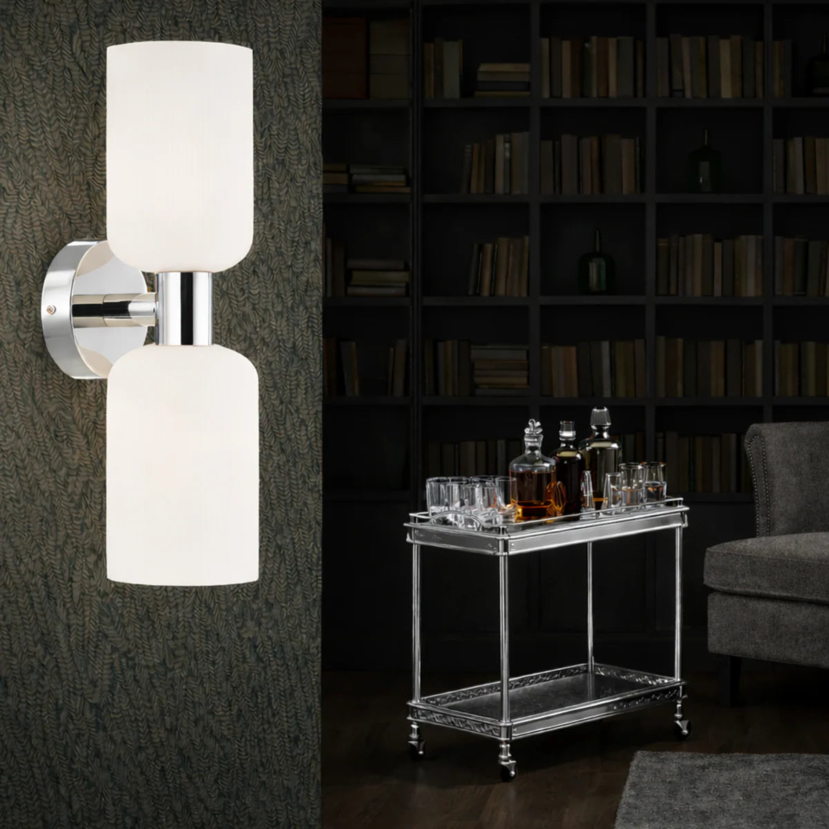 RIVEN 2 LIGHT WALL BRACKET